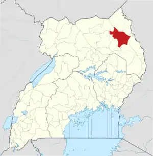 Lage von Kotido