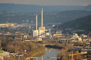 Heizkraftwerk Stuttgart-Gaisburg