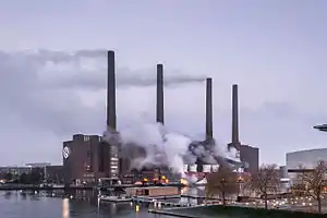 Heizkraftwerk Nord/Süd von Südosten
