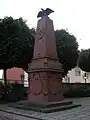 Gefallenendenkmal für die Opfer des Deutsch-Französischen Krieges 1870/71 vor der Kreuzkirche