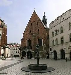 Blick von der pl. Mariacki