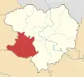 Rajon Krasnohrad in der Ukraine