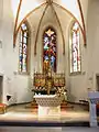 Altar in der Apsis