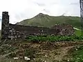 Gebäudereste am Kreuzpass