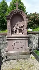 V. Sim. v. Cyrene hilft Jesu das Kreuz tragen