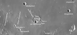 Krieger und Umgebung (LROC-WAC)