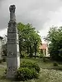 Kriegerdenkmal in Bachra auf dem Kirchhof