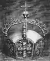(Holzmodell) Kaiserkrone des Deutschen Kaisers, Version von 1872