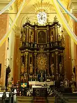 Krossen, Wallfahrtskirche Mariä Heimsuchung, Altar