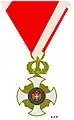IV. Klasse für Zivilverdienste (Revers)
