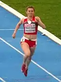 Kryszina ZimanouskajaRang vier in 23,22 s