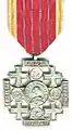 Jerusalem-Pilgerkreuz in Silber (Vorderseite)