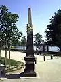die westliche Postmeilensäule von 1730