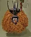 Gesichtsmaske vom Volk der Kuba