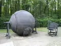 Im Kugelkocher werden die Hadern gekocht.