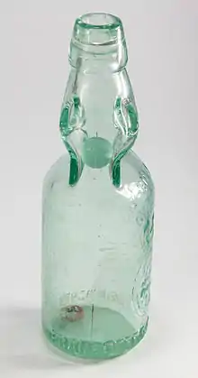 Kugelverschlussflasche des Schlossbrunnens, um 1900