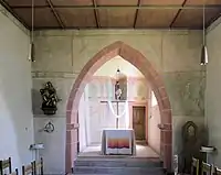 Innenansicht der Galluskirche
