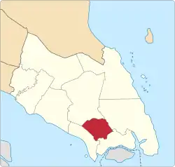 Lage von Kulai in Johor