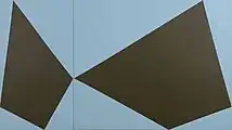Shadow of a Field, Diptychon, 2015, 180 × 320 cm, Pigmente, Acryl auf Leinen