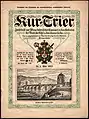 Zeitschrift „Kur-Trier“ (1919, Römerbrücke um 1815)