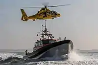 SAR Helikopter mit KNRM