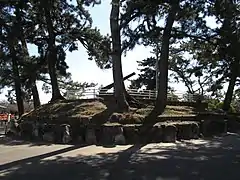 Basis des Tatsumi -Wachturms (辰巳櫓, Tatsumi-yagura)