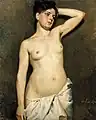 Kvinnlig modellstudie – 1874
