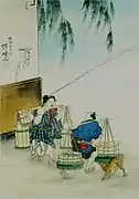 Fisch- und Wasserver-käufer