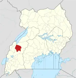Lage von Kyenjojo