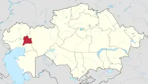 Lage in Kasachstan