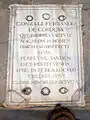 Epitaph im Kloster San Jerónimo de Granada.