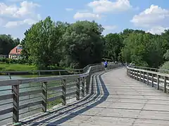 ..über Flauchersteg