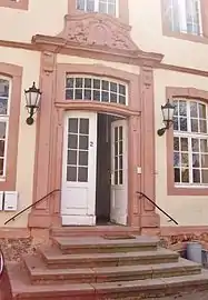 Haupteingang des Schlosses im Norden