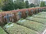Kriegsgräber von 1945 auf dem Travemünder Friedhof St. Lorenz