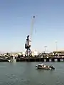 Blick auf den Hafen Lüderitz