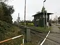 Stellwerk Lf mit Bahnübergang Olfener Straße