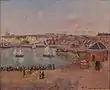 L’Avant-port de Dieppe, après-midi, soleil