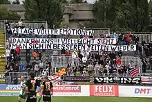 LASK-Fans danken Trainer Hans Krankl für seine Tätigkeit