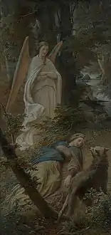 Bertha schläft im Walde
