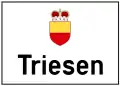 «Ortsbeginn auf Nebenstrassen», hier: Liechtenstein