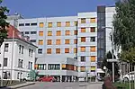 Blick aus der Krankenhausstraße