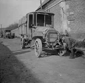 Daimler-Transporter, um 1918
