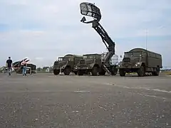 MAN 630 Antennen- und Gerätewagen derRadaranlage MPDR 30/1