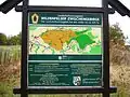 Übersichtstafel des LSG Wildenfelser Zwischengebirge