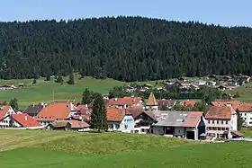 Blick auf La Brévine