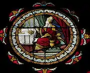 Moses (ganz oben)