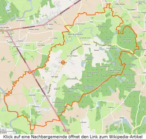 La Genête mit seinen Nachbarorten
