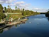 Schleuse an der Marne bei Maisons-Alfort
