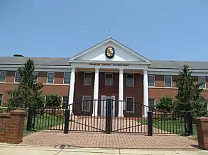 Das Charles County Courthouse in La Plata