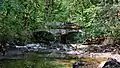 An der Brücke bei La Sommette (geringer Durchfluss)